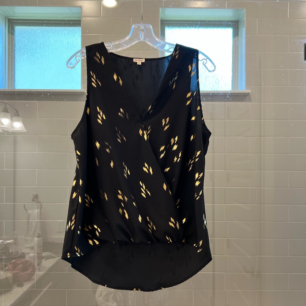 Faux wrap top